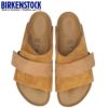 ビルケンシュトック BIRKENSTOC サンダル メンズ キョウト レザー スエード 1022355 ミンク 幅広 Kyoto MINK