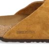 ビルケンシュトック BIRKENSTOC サンダル メンズ キョウト レザー スエード 1022355 ミンク 幅広 Kyoto MINK