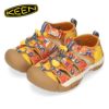 KEEN キーン サンダル キッズ 男の子 女の子 NEWPORTH2 ニューポートH2 OutdoorAfro 1026281 OrangePeel/Yellow オレンジ イエロー 黄色