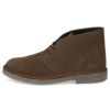 Clarks クラークス メンズ デザートブーツ2 Desert Boot 2 ダークブラウン スエード 26155506 ショートブーツ 茶色 255J