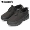 デサント メンズ モックシューズ 暖かい ウィンターモック ブラック 靴 DESCENTE WINTER MOCK DM1SJD50BK
