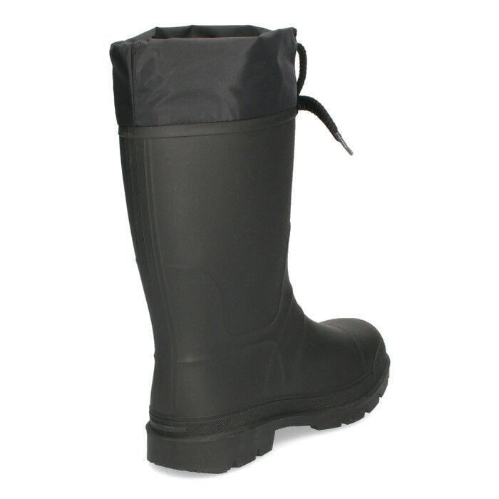 カミック スノーブーツ 長靴 メンズ 冬 雪 フォレスター フード付き 柔らかい 1600516 ラバーブーツ メンズ 長靴 ブラック 防水 防寒 kamik