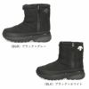 デサント スノーブーツ レディース 暖かい 滑らない ブーツ ウィンターブーツ ブラック グレー 靴 防水 10 DESCENTE ACTIVE WINTER BOOTS