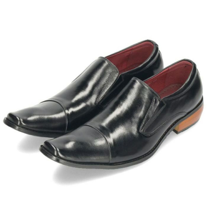 ビジネスシューズ 本革 メンズ 紐 ドレスシューズ スリッポン ブラック キャメル バンプアンドグラインド 革靴 黒 茶 紳士靴 ビジカジ デザインヒール