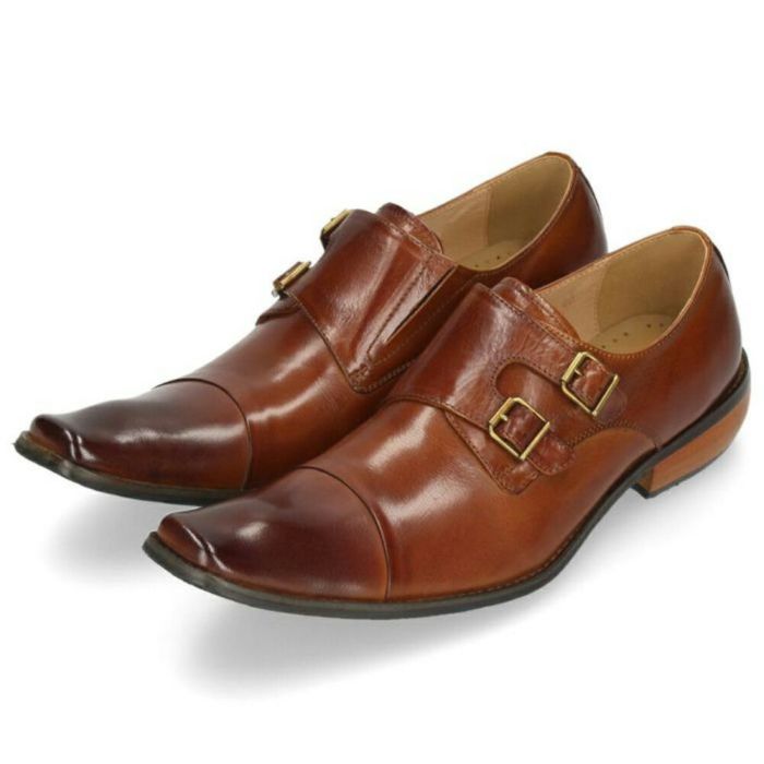 ビジネスシューズ 本革 メンズ 紐 ドレスシューズ スリッポン ブラック キャメル バンプアンドグラインド 革靴 黒 茶 紳士靴 ビジカジ デザインヒール