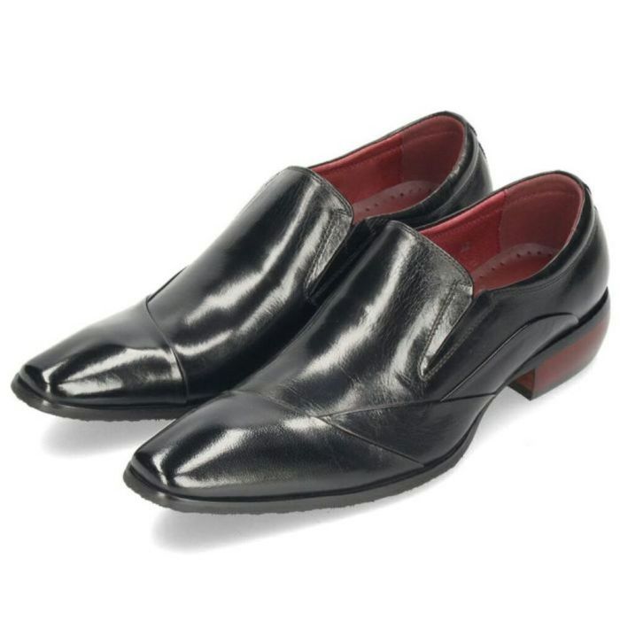 ビジネスシューズ 本革 メンズ 紐 ドレスシューズ スリッポン ブラック キャメル バンプアンドグラインド 革靴 黒 茶 紳士靴 ビジカジ デザインヒール