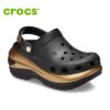 クロックス サンダル レディース crocs メガ クラッシュ メタリック クロッグ  210368 靴 クロッグ 軽量 厚底 夏 滑りにくい 快適