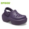 クロックス サンダル レディース crocs ストンプ クロッグ 209347 靴 クロッグ 軽量 厚底 チャンキーソール おしゃれ  夏 滑りにくい