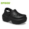 クロックス サンダル レディース crocs ストンプ クロッグ 209347 靴 クロッグ 軽量 厚底 チャンキーソール おしゃれ  夏 滑りにくい