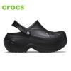 クロックス レディース サンダル 厚底 クロッグ crocs ブラック 黒 ホワイト ピンク ベージュ ベラ クロッグ 210062 おしゃれ 軽量