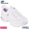 スケッチャーズ スリップインズ レディース スニーカー 靴  ディーライツ ニューシーン 150031 ホワイト シルバー 白 SKECHERS