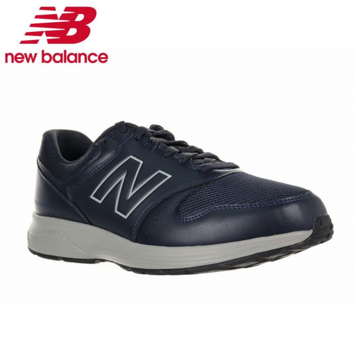 ニューバランス メンズ スニーカー new balance MW550 AN4 4E 幅広 4E 靴 ネイビー ウォーキングシューズ ローカット 紐靴