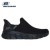 スケッチャーズ スリップインズ メンズ スニーカー 幅広 スリッポン SKECHERS 靴 BOBS B FLEX 118306 BBK NVY ブラック ネイビー ワイド幅 ハンズフリー