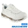 スケッチャーズ メンズ スニーカー SKECHERS 靴 普通幅 ウノ カオス 183295 WHT ホワイト 厚底スニーカー エアー 白