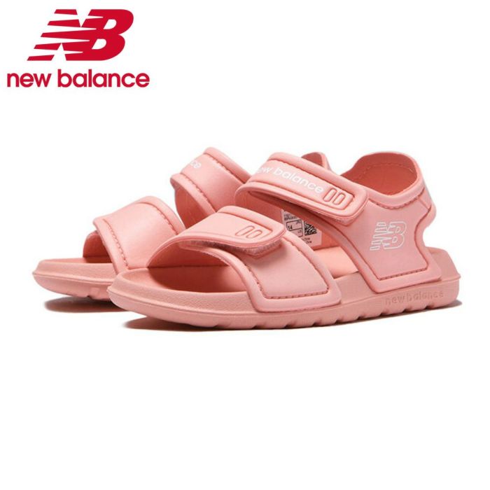 ニューバランス サンダル キッズ スポーツサンダルストラップ 女の子 new balance SIFSPSB1 ワイズ M ピンク 子供 靴 履きやすい 軽量 NB