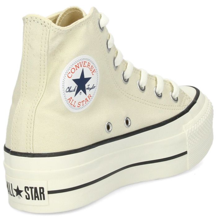 コンバース レディース スニーカー オールスター R リフテッド OX  31312840 HI 31312830 ミルクホワイト ハイカット ローカット 厚底 靴 キャンバス