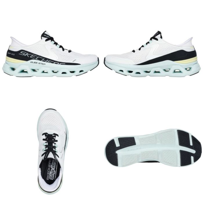 スケッチャーズ スリップインズ レディース SKECHERS Slip-ins スリッポン ハンズフリー スニーカー 黒 厚底 ウォーキングシューズ 靴 グライドステップ アルタス 150510 紐靴 ノーマル幅