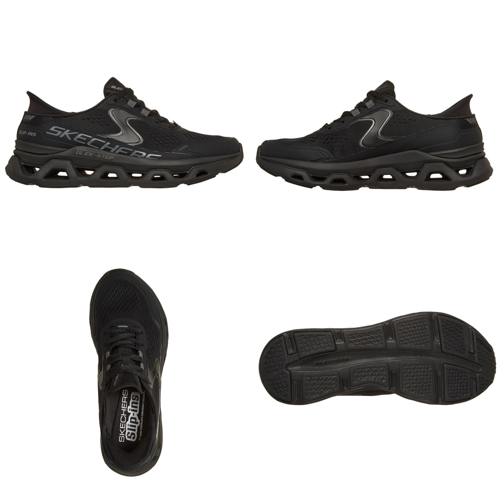 スケッチャーズ スリップインズ レディース SKECHERS Slip-ins スリッポン ハンズフリー スニーカー 黒 厚底 ウォーキングシューズ 靴 グライドステップ アルタス 150510 紐靴 ノーマル幅