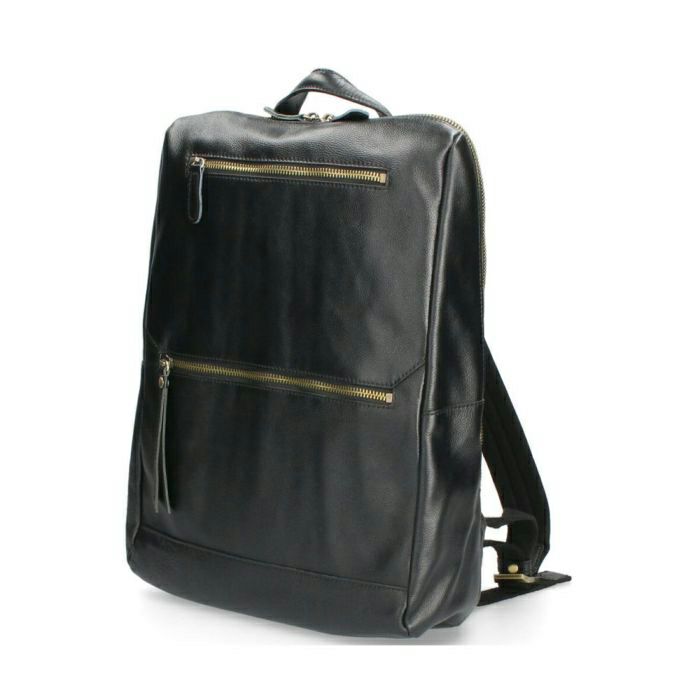 リュック 本革 レディース スクエア 牛革 レザー  ブラック 黒 グレージュ  ビジネス 仕事 普段使い 通勤 収納 バッグ 鞄 G00202 GREAM SUPPLY