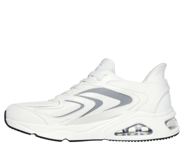 スケッチャーズ スリップインズ メンズ スニーカー 厚底 靴 SKECHERS トレスエア ウノ 183083 BLK ブラック WGY ホワイト/グレー 普通幅 エアー 黒 白