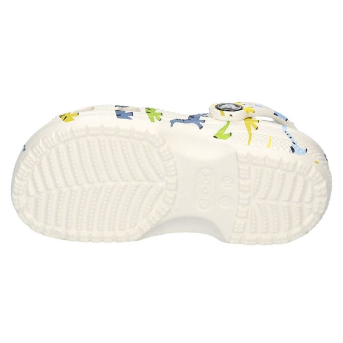 クロックス キッズ サンダル 子供 クラシック キャラクタープリント クロッグ トドラー 209697 ダイナソー ユニコーン グラフィック 恐竜 馬 柄 crocs