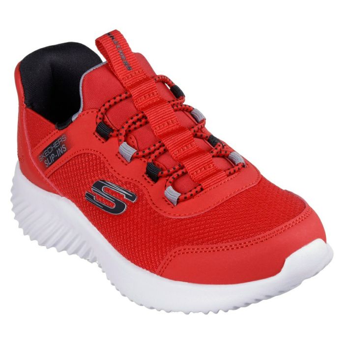 スケッチャーズ スリップインズ キッズ ジュニア スニーカー 男の子 女の子 運動靴 黒 ハンズフリー SKECHERS Slip-ins BOUNDER バウンダー ノーマル幅 403822L 303585L