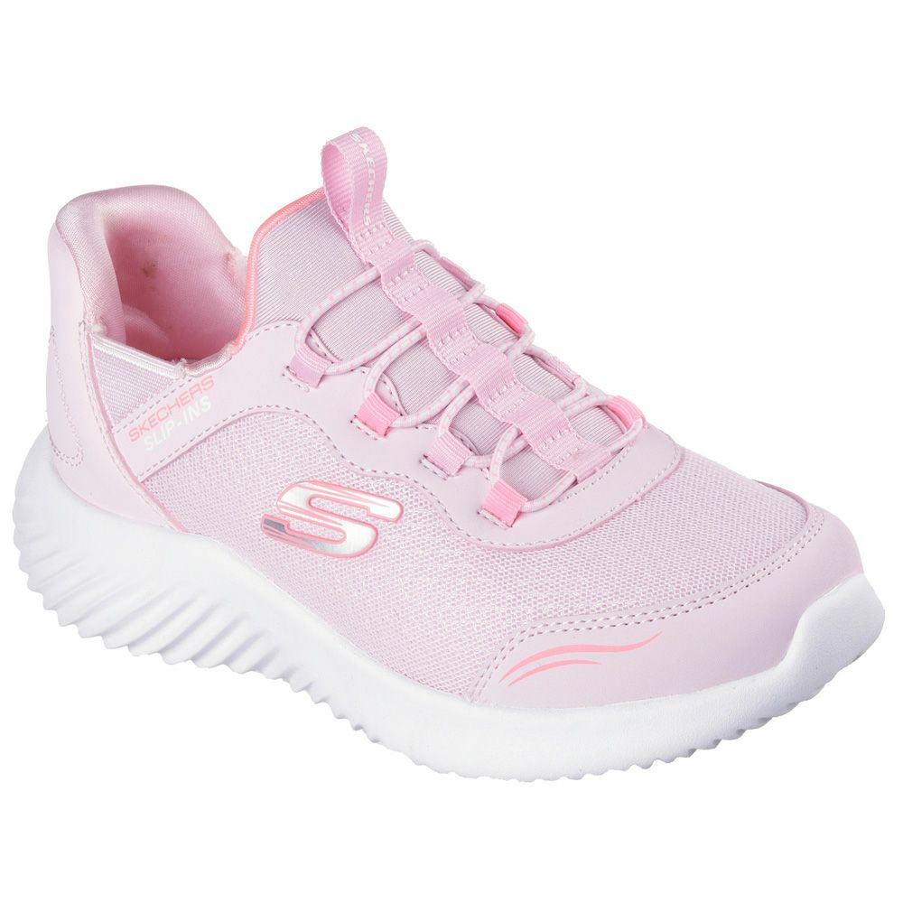 スケッチャーズ スリップインズ キッズ ジュニア スニーカー 男の子 女の子 運動靴 黒 ハンズフリー SKECHERS Slip-ins BOUNDER バウンダー ノーマル幅 403822N 403822L 303585L