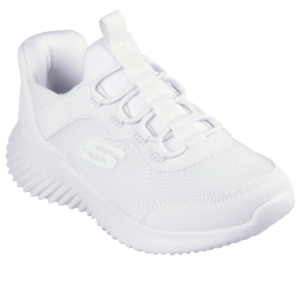 スケッチャーズ スリップインズ キッズ ジュニア スニーカー 男の子 女の子 運動靴 黒 ハンズフリー SKECHERS Slip-ins BOUNDER バウンダー ノーマル幅 403822N 403822L 303585L