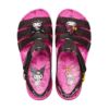 マイメロディ サンダル クロックス 女の子 crocs キッズ ハローキティ アンド フレンズ マイメロディ アンド クロミ 210114 ブラック 黒 マルチ 軽量 バックストラップ 子供靴