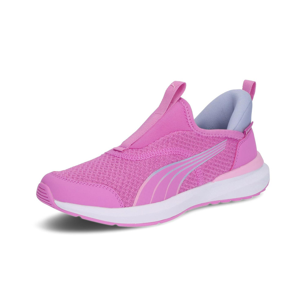 プーマ キッズ ジュニア スニーカー 男の子 女の子 スリッポン 黒 PUMA クルーズ プロフォーム イーズイン 397633 EASE IN 履きやすい 靴 クッション性