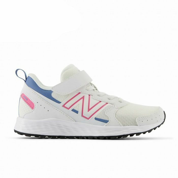 ニューバランス キッズ スニーカー 子供 靴 YU650 WP1W ホワイト ジュニア ランニングシューズ ベルクロ 軽量 W new balance