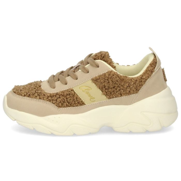 アーノルドパーマー スニーカー レディース シューズ 厚底 カジュアル ボア 紐靴 ボリュームソール ローカット AN0964 アーニー Arnie Arnold Palmer