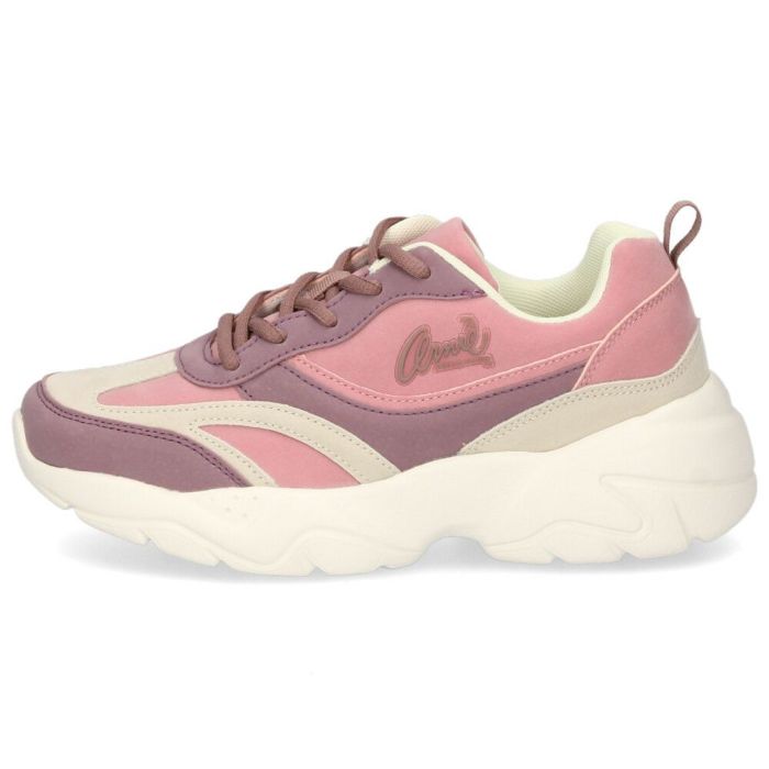 アーノルドパーマー スニーカー レディース シューズ 厚底 カジュアル 紐靴 ボリュームソール ローカット AN0965 アーニー Arnie Arnold Palmer