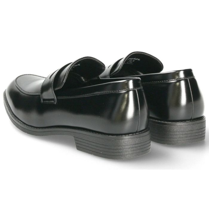 ビジネスシューズ 防水 幅広 5E EEEEE ゆったり 黒 メンズ 紳士 仕事 通勤 リクルート プレーントゥ ローファー Uチップ 合皮 Parade 4101 4102 4103 4104