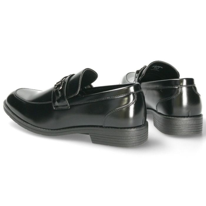 ビジネスシューズ 防水 幅広 5E EEEEE ゆったり 黒 メンズ 紳士 仕事 通勤 リクルート プレーントゥ ローファー Uチップ 合皮 Parade 4101 4102 4103 4104