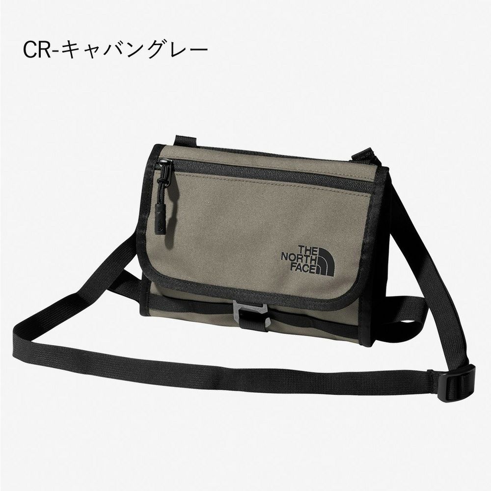 ノースフェイス バッグ ショルダー 小型 メンズ レディース ショルダーバッグ 斜め掛け サコッシュ 軽量 1L フィルデンス ギアミュゼット NM82206 黒 THE NORTH FACE 
