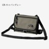 ノースフェイス バッグ ショルダー 小型 メンズ レディース ショルダーバッグ 斜め掛け サコッシュ 軽量 1L フィルデンス ギアミュゼット NM82206 黒 THE NORTH FACE 