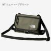 ノースフェイス バッグ ショルダー 小型 メンズ レディース ショルダーバッグ 斜め掛け サコッシュ 軽量 1L フィルデンス ギアミュゼット NM82206 黒 THE NORTH FACE 