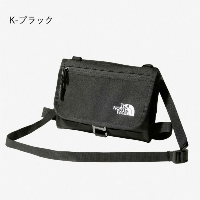 ノースフェイス バッグ ショルダー 小型 メンズ レディース ショルダーバッグ 斜め掛け サコッシュ 軽量 1L フィルデンス ギアミュゼット NM82206 黒 THE NORTH FACE 