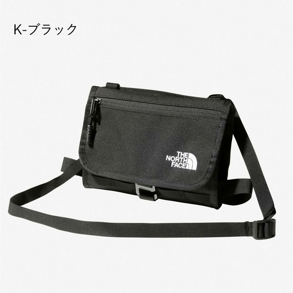 ノースフェイス バッグ ショルダー 小型 メンズ レディース ショルダーバッグ 斜め掛け サコッシュ 軽量 1L フィルデンス ギアミュゼット NM82206 黒 THE NORTH FACE 