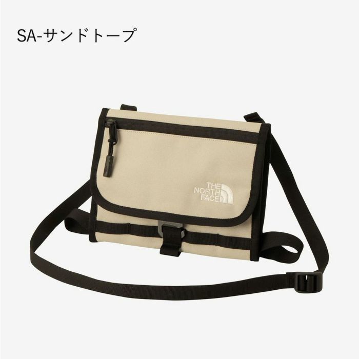 ノースフェイス バッグ ショルダー 小型 メンズ レディース ショルダーバッグ 斜め掛け サコッシュ 軽量 1L フィルデンス ギアミュゼット NM82206 黒 THE NORTH FACE 