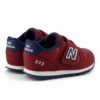 ニューバランス キッズ スニーカー ベビー シューズ 男の子 女の子 new balance IZ373 レッド 子供 靴 面ファスナー 軽量 屈曲ソール IZ373VK2W 赤