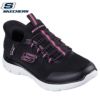 スケッチャーズ スリップインズ キッズ ジュニア SKECHERS Slip-ins スリッポン ハンズフリー 女の子 スニーカー 303919L サミッツ BLK ブラック 黒 普通幅