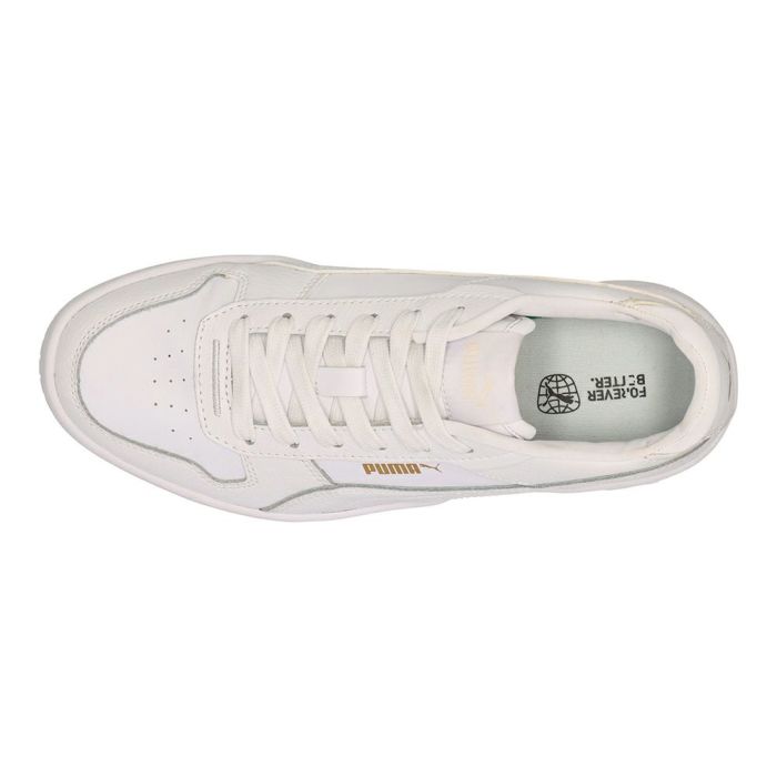 プーマ スニーカー レディース 黒 白 厚底 シューズ PUMA キャリーナ ストリート 389390 ホワイト ブラック 通学 通勤 カジュアル 靴 ローカット