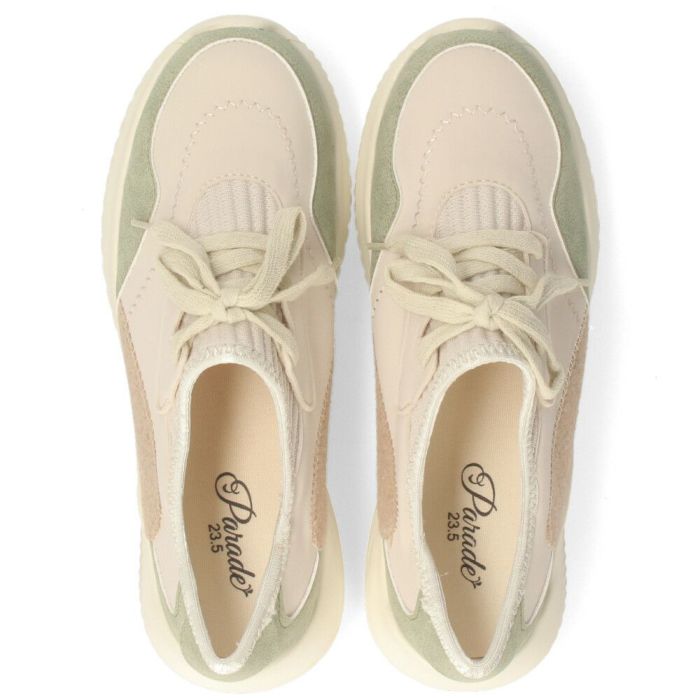 スニーカー レディース 靴 スリッポン ローカット 軽量 歩きやすい 疲れにくい コンフォート シューズ パレード 37001 Parade