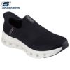 スケッチャーズ スリップインズ レディース SKECHERS Slip-ins スリッポン ハンズフリー スニーカー 厚底 150422 BLK TAN グライドステップ プロ 普通幅