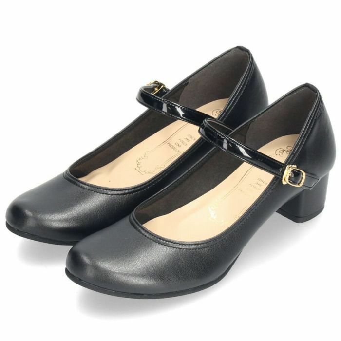 パンプス ヒール レディース 日本製 ストラップ ラウンドトゥ 黒 ブラック グレー ワイン カーキ 靴 18301 metal rouge メタルルージュ