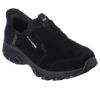 スケッチャーズ スリップインズ レディース SKECHERS Slip-ins スリッポン スニーカー スエード 180016 BBK TPE ヒルクレスト スナッピー 普通幅 アウトドア　