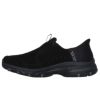 スケッチャーズ スリップインズ レディース SKECHERS Slip-ins スリッポン スニーカー スエード 180016 BBK TPE ヒルクレスト スナッピー 普通幅 アウトドア　