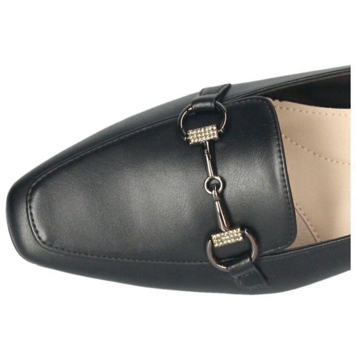 ユニティ パンプス ヒール スクウェアトゥ レディース unity 8314 靴 ビットローファー オールウェザー 雨対応 ブラック 撥水加工